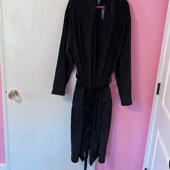 POLO RALPH LAUREN Mens Microfiber Plush RobeBathrobe - Picture 6 of 9